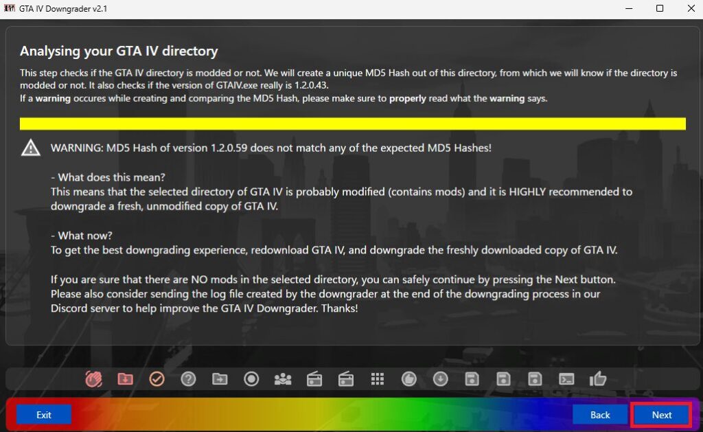 MD5でのファイルチェック